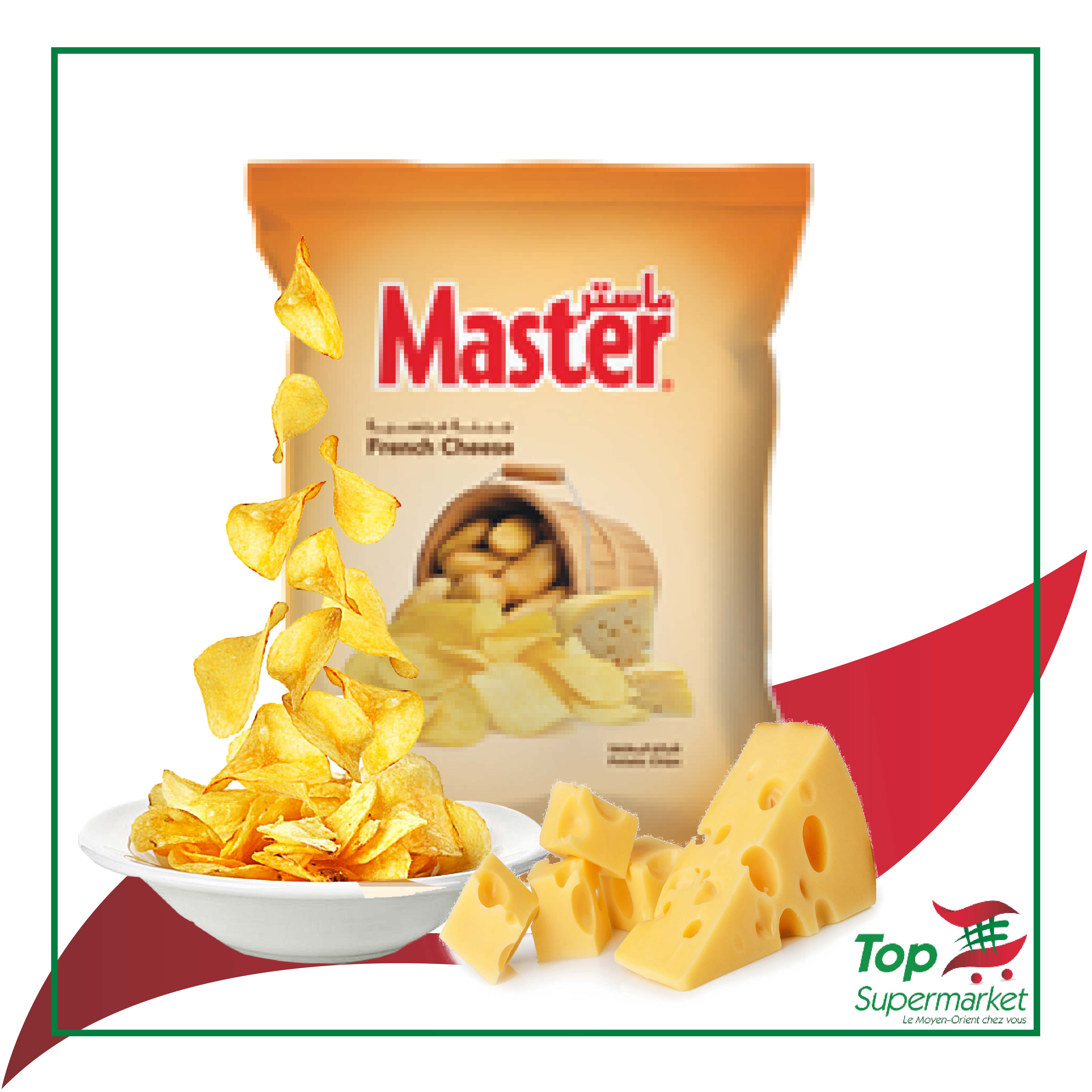 Master Chips Fromage 106gr